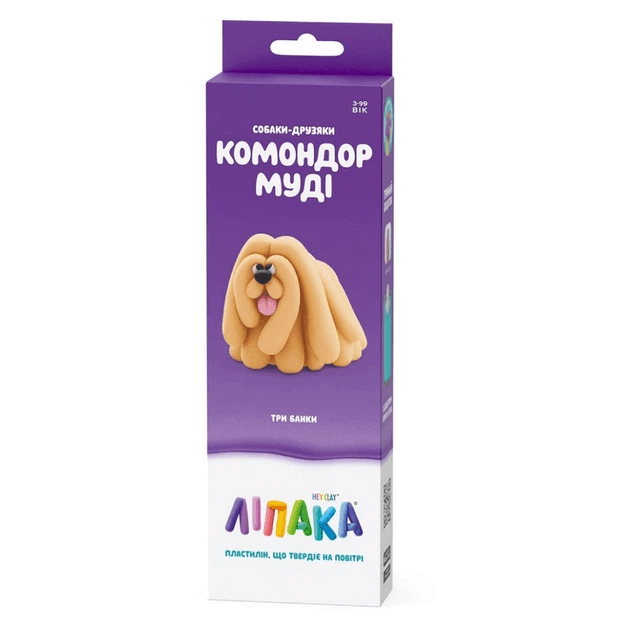 Набор для лепки Ліпака Собаки-друзья: Комондор Муди 30149-UA01