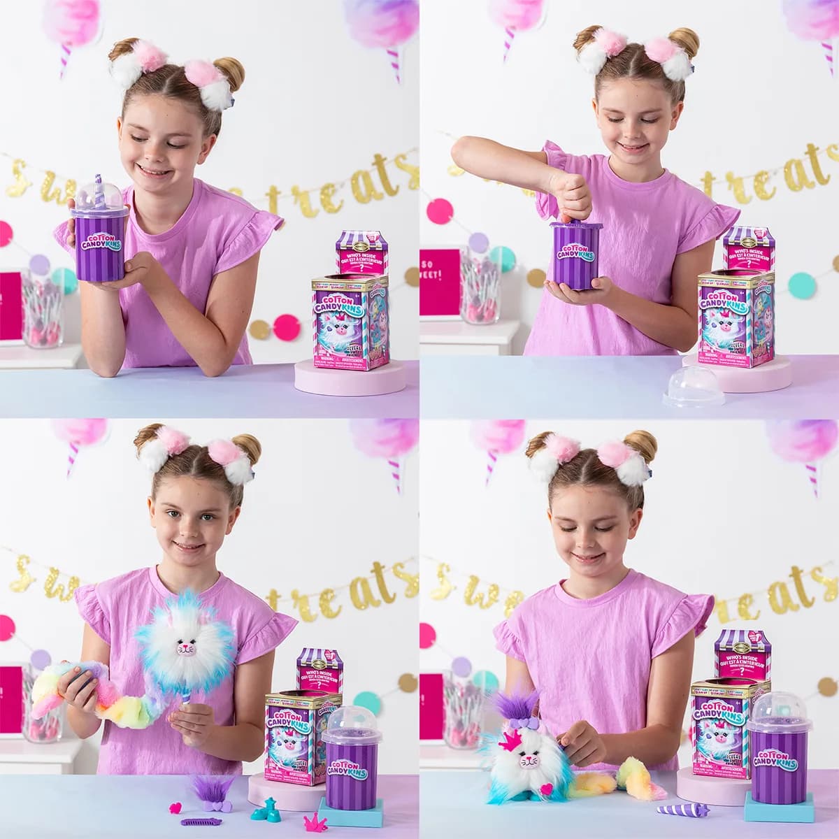 Іграшка-сюрприз м'яка Cotton Candykins Пухнастий улюбленець 27301 фото 4 Іграшка-сюрприз м'яка Cotton Candykins Пухнастий улюбленець 27301 фото 4