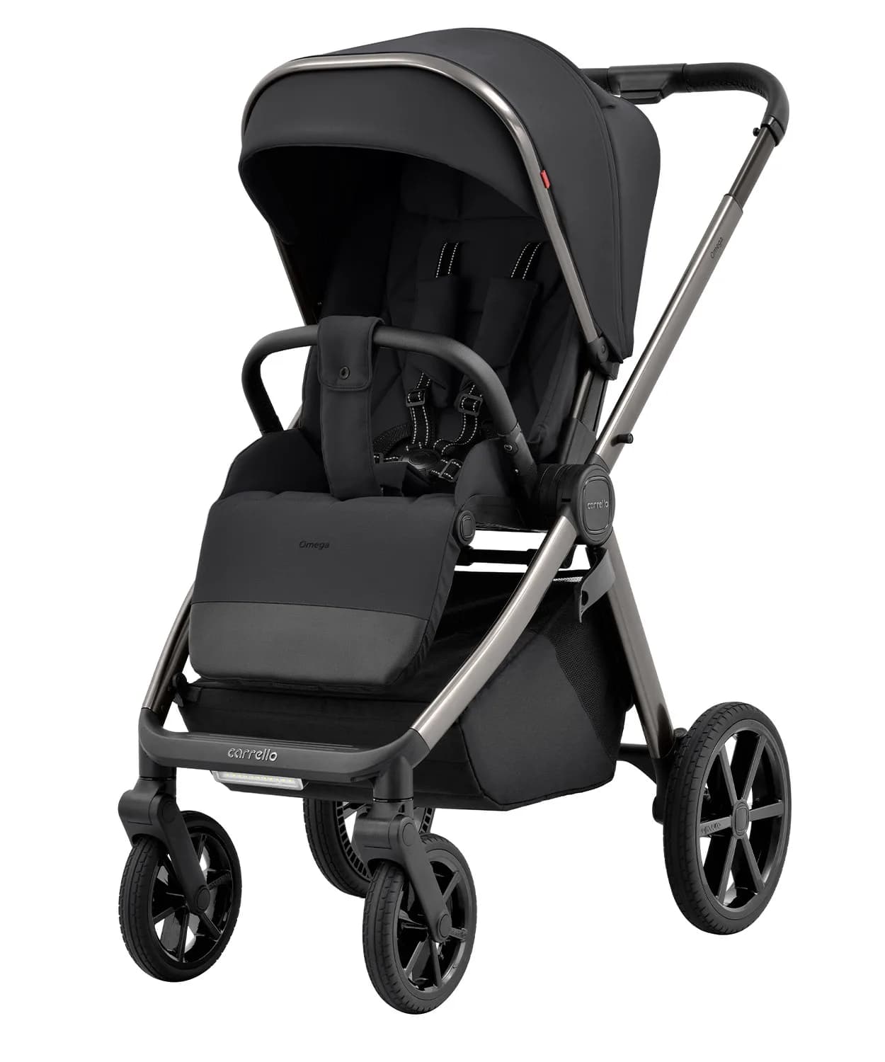 Коляска універсальна 3в1 Carrello Omega CRL-6535/1 Absolute Black фото 2
