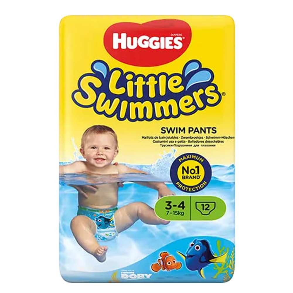 Подгузники-трусики Huggies Little Swimmers Naz 3-4 12шт 183399