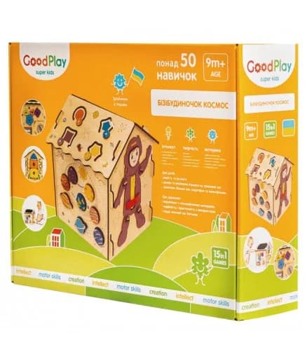 Іграшка розвиваюча Good Play Бізібудиночок Космос BB-002 фото 2 Іграшка розвиваюча Good Play Бізібудиночок Космос BB-002 фото 2