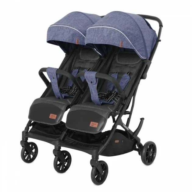 Коляска прогулянкова для двійні Carrello Presto Duo CRL-5506 Oxford Blue фото 2 Коляска прогулянкова для двійні Carrello Presto Duo CRL-5506 Oxford Blue фото 2