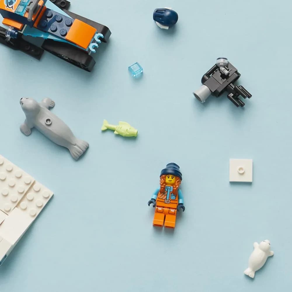 Конструктор LEGO City Арктический исследовательский снегоход 70дет 60376 фото 5