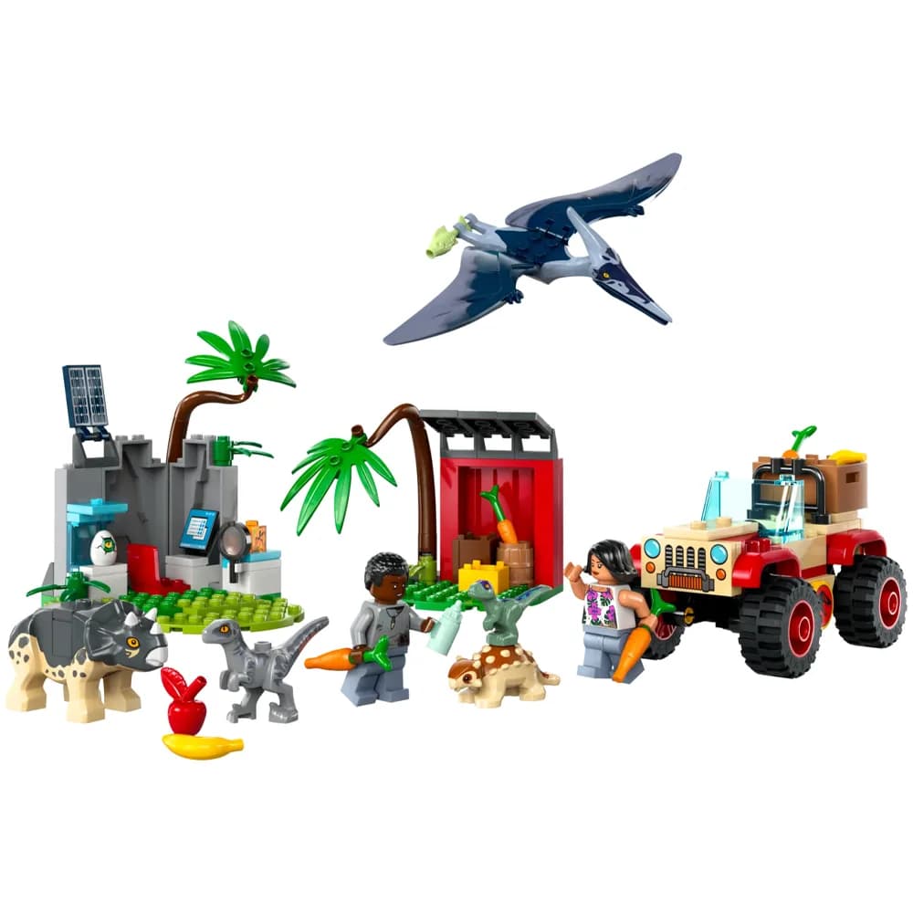 Конструктор Lego Jurassic World Центр порятунку малюків динозаврів 139дет 76963 фото 2 Конструктор Lego Jurassic World Центр порятунку малюків динозаврів 139дет 76963 фото 2