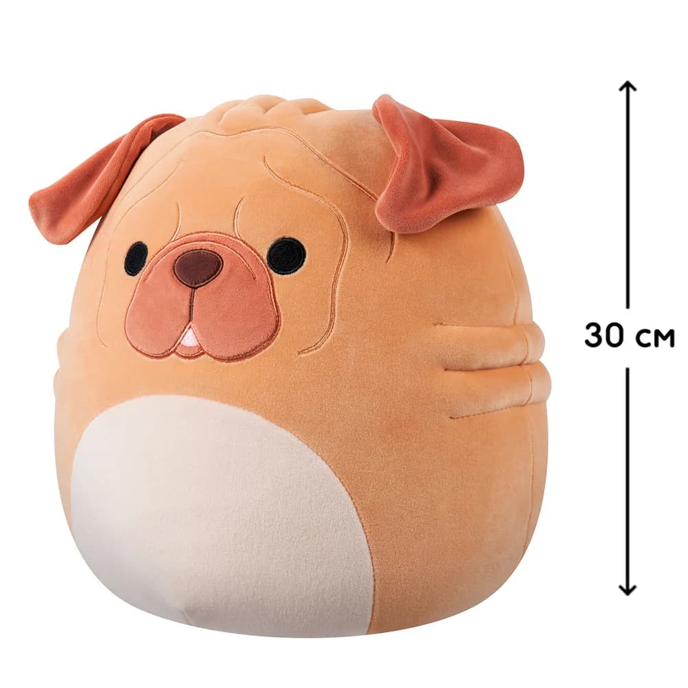 Іграшка м'яка Squishmallows Шарпей Мортон 30см SQCR05501 фото 2 Іграшка м'яка Squishmallows Шарпей Мортон 30см SQCR05501 фото 2