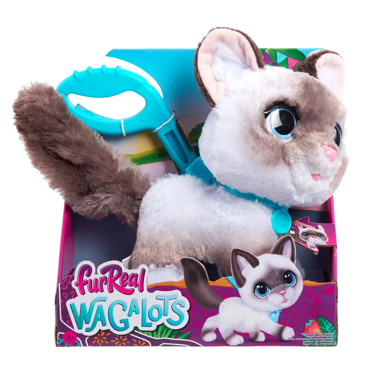 Іграшка інтерактивна FurReal Wag-A-Lots Кошеня 28059 фото 8 Іграшка інтерактивна FurReal Wag-A-Lots Кошеня 28059 фото 8