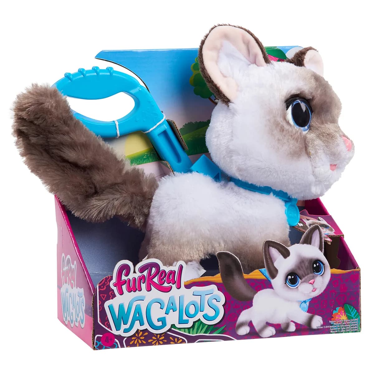 Іграшка інтерактивна FurReal Wag-A-Lots Кошеня 28059 фото 9 Іграшка інтерактивна FurReal Wag-A-Lots Кошеня 28059 фото 9