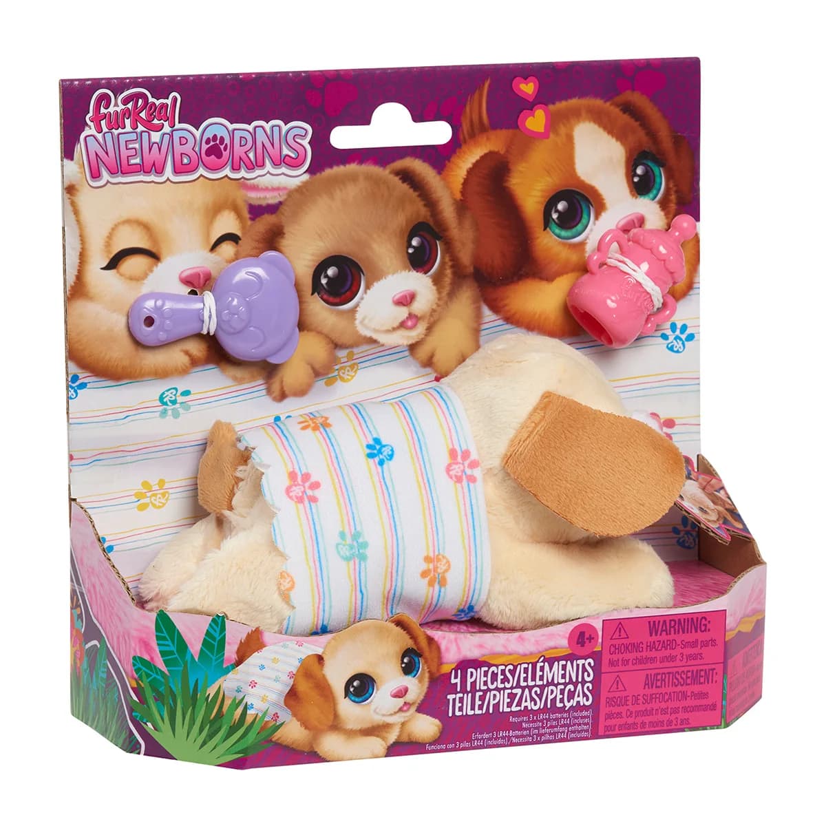 Игрушка интерактивная FurReal Newborns Щенок 28074 фото 2