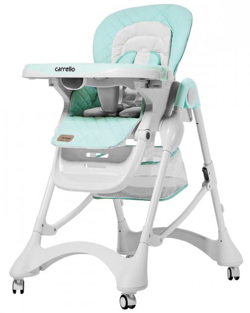 Стільчик для годування CARRELLO Caramel CRL-9501/3 Sky Blue Стільчик для годування CARRELLO Caramel CRL-9501/3 Sky Blue