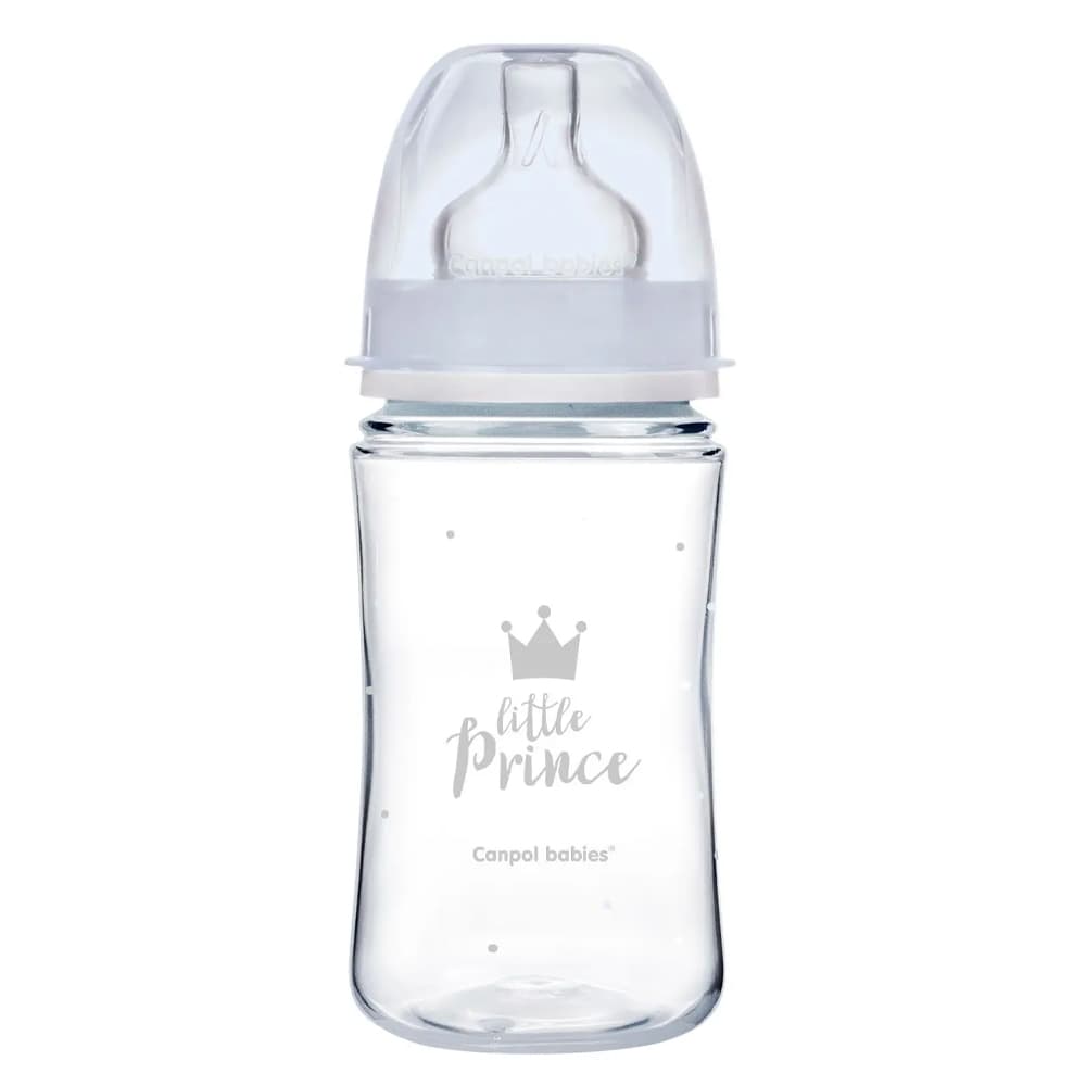 Пляшечка антиколікова Canpol Easystart Royal baby 240мл 35/234_blu