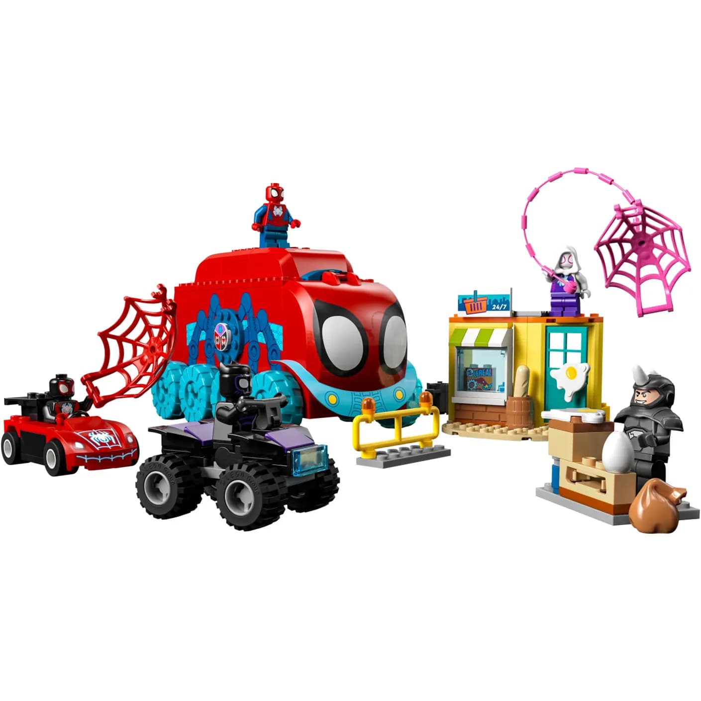 Конструктор Lego Marvel Мобильная штаб-квартира команды Паука 187дет 10791 фото 2 Конструктор Lego Marvel Мобильная штаб-квартира команды Паука 187дет 10791 фото 2