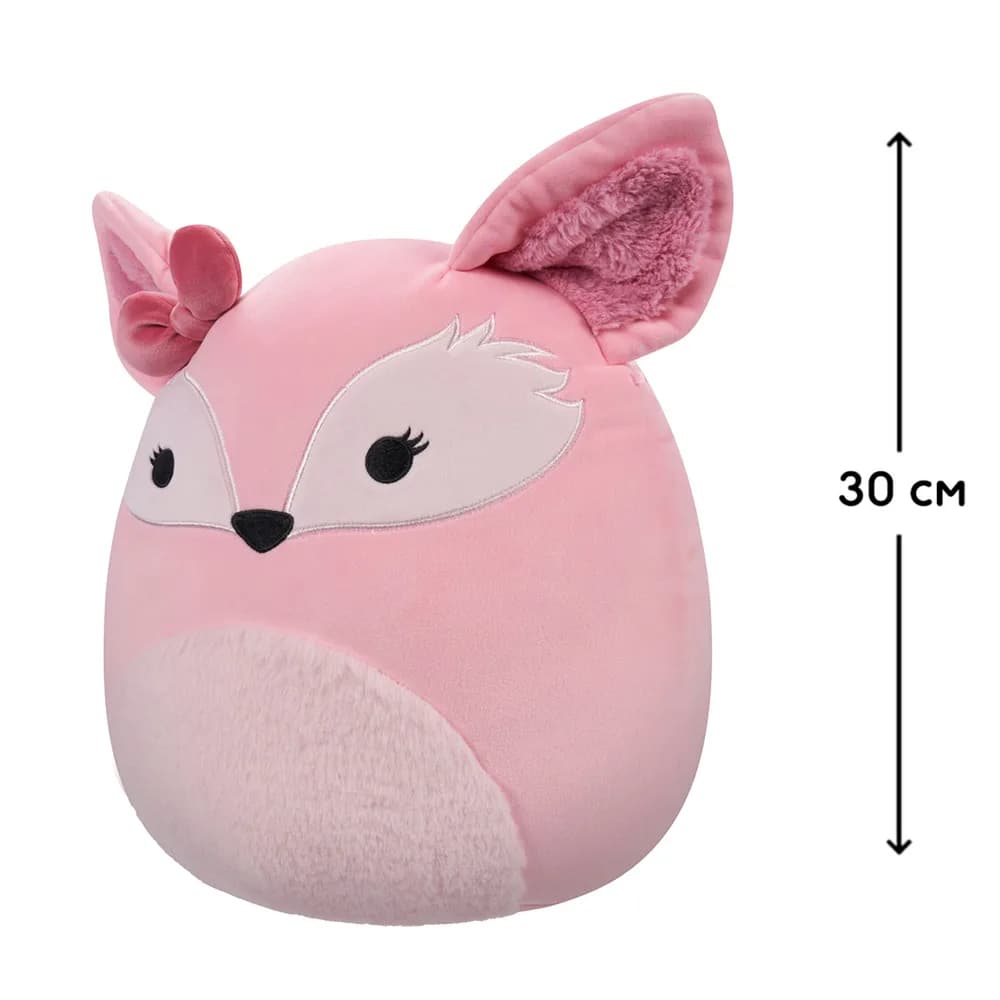 Игрушка мягкая Squishmallows Лисица фенек Миракл 30см SQCR05432 фото 2 Игрушка мягкая Squishmallows Лисица фенек Миракл 30см SQCR05432 фото 2
