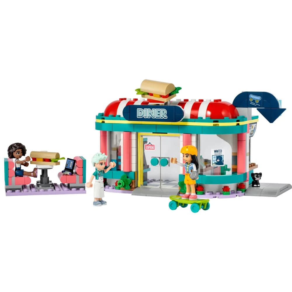 Конструктор LEGO Friends Хартлейк Сити: ресторанчик в центре города 346дет 41728 фото 2