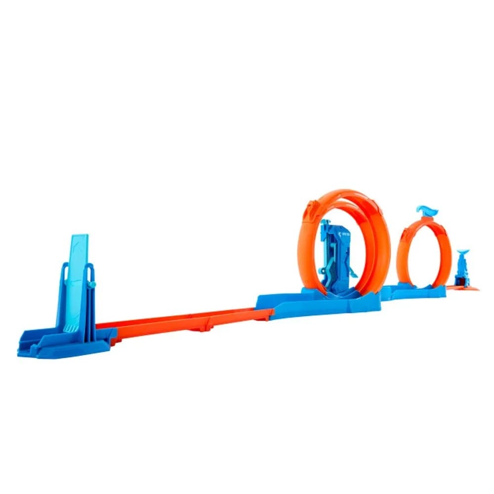Трек Hot Wheels Потрійна петля JDW39 фото 4 Трек Hot Wheels Потрійна петля JDW39 фото 4
