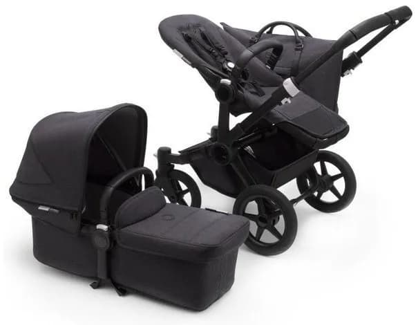 Коляска універсальна 2в1 BUGABOO DONKEY 3 MINERAL MONO BLACK/WASHED BLACK 180154MC01 фото 3 Коляска універсальна 2в1 BUGABOO DONKEY 3 MINERAL MONO BLACK/WASHED BLACK 180154MC01 фото 3