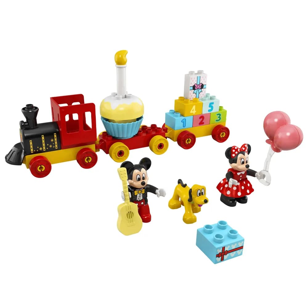 Конструктор Lego Duplo Праздничный поезд Микки и Минни 22дет 10941 фото 2