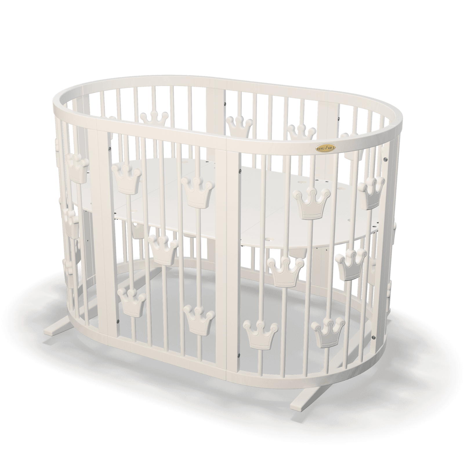 Кровать-трансформер 9в1 IngVart Smart bed Round короны 2389001 Кровать-трансформер 9в1 IngVart Smart bed Round короны 2389001