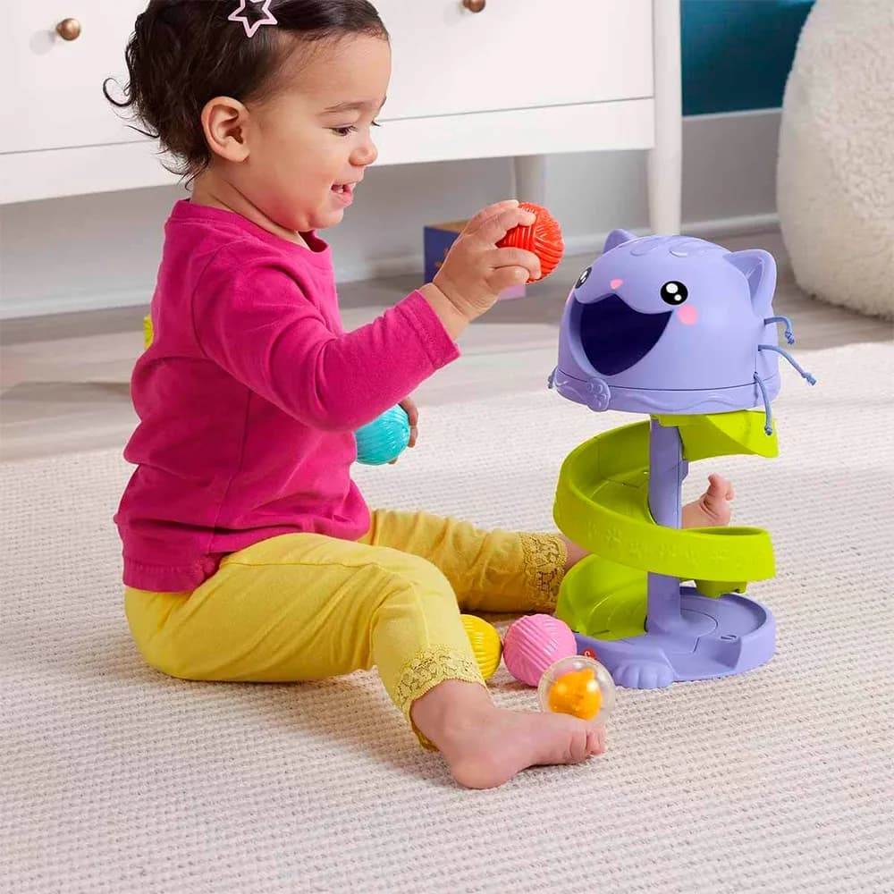 Іграшка інтерактивна Fisher-price Весела вежа з кульками HTW92 фото 3 Іграшка інтерактивна Fisher-price Весела вежа з кульками HTW92 фото 3