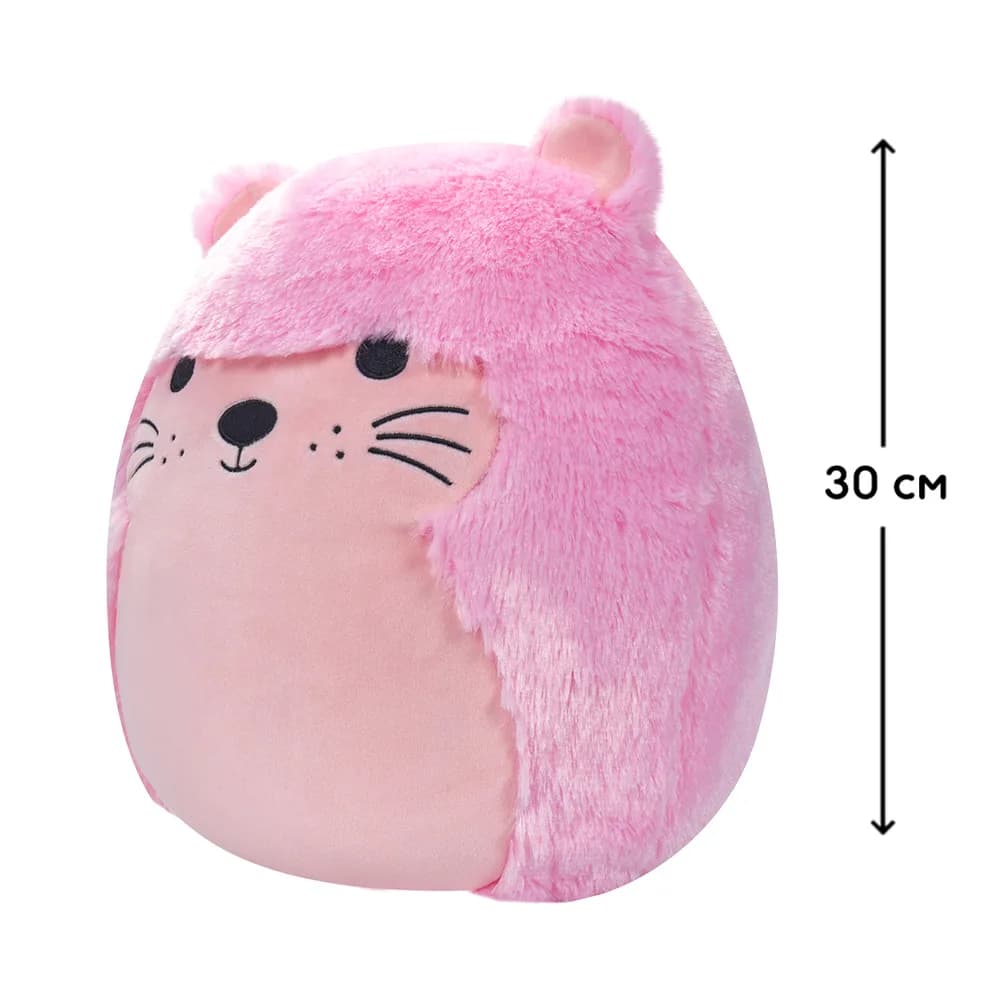 Игрушка мягкая Squishmallows Розовая Выдра 30см SQCR00344 фото 2 Игрушка мягкая Squishmallows Розовая Выдра 30см SQCR00344 фото 2