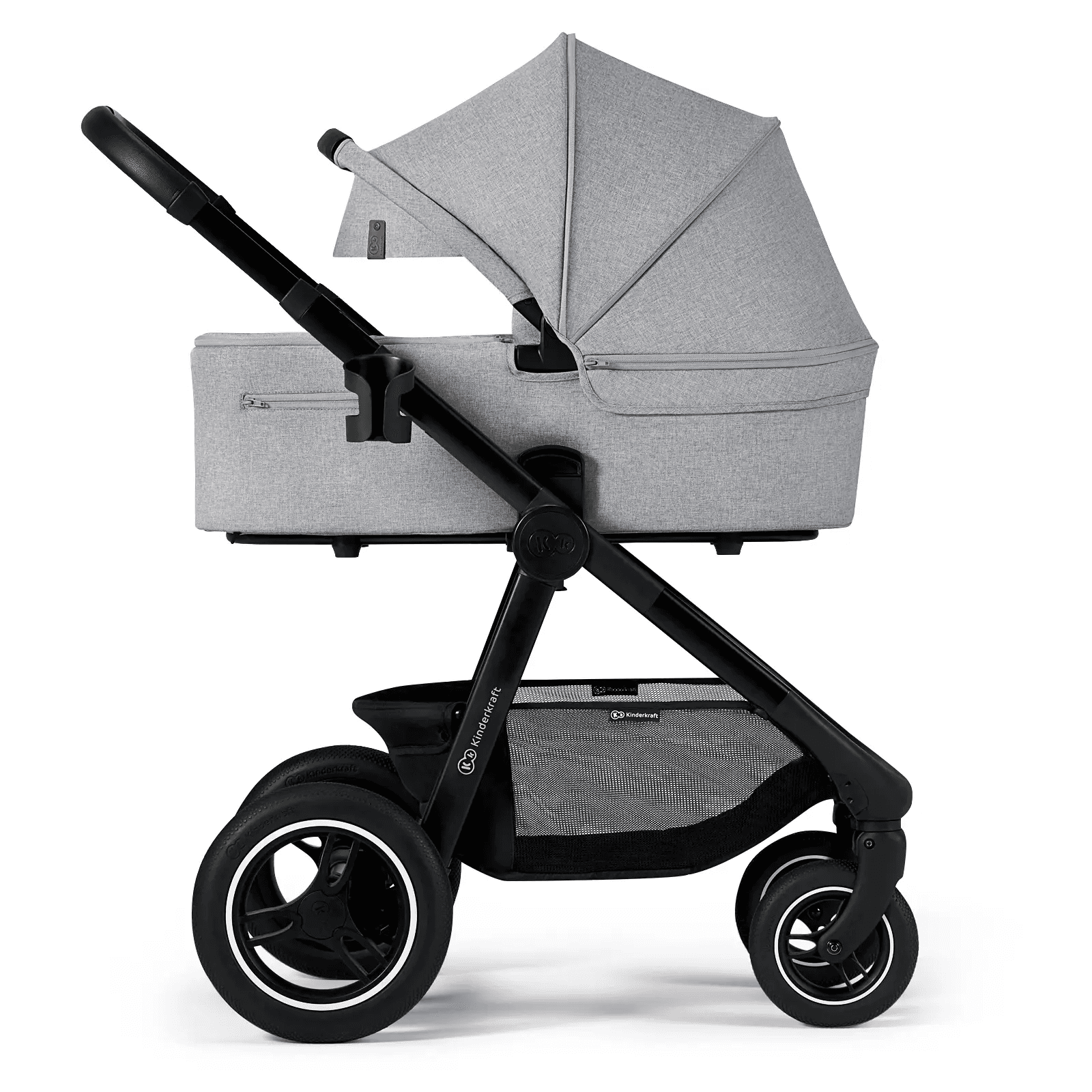 Коляска универсальная 2в1 Kinderkraft Everyday 2 KSEVER00LGR20BS Light Gray