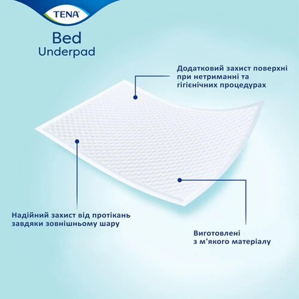Пелюшки одноразові TENA 60*60 770037-04 фото 4 Пелюшки одноразові TENA 60*60 770037-04 фото 4