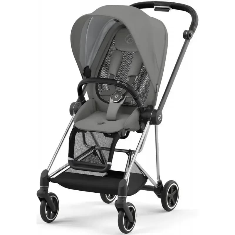 Коляска універсальна 2в1 Cybex Mios 4.0 Mirage Grey/Chrome Black 523000929/2 фото 2 Коляска універсальна 2в1 Cybex Mios 4.0 Mirage Grey/Chrome Black 523000929/2 фото 2