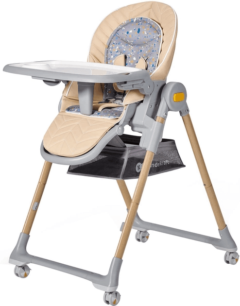 Стульчик для кормления Kinderkraft Lastree KHLAST00BEGW000 Beige Wood