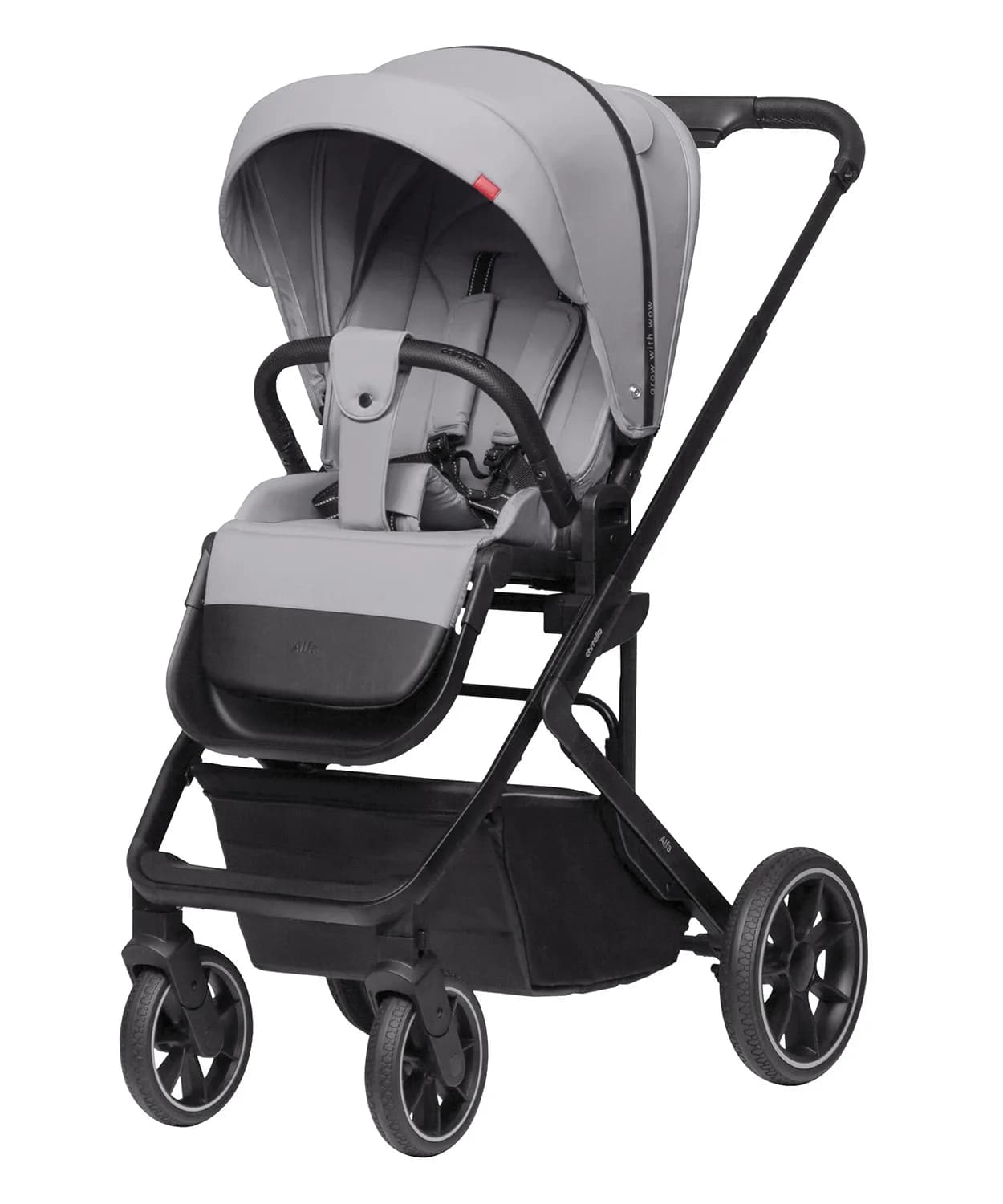 Коляска універсальна 2в1 Carrello Alfa+ Cloud Grey CRL-6507 фото 4