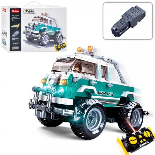 Конструктор Sluban Машина на р/к 397дет M38-B1020