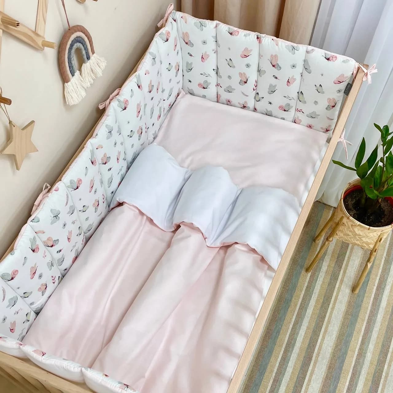 Постільний комплект Маленька Соня Baby Dream Метелик 6од 0203222 фото 2