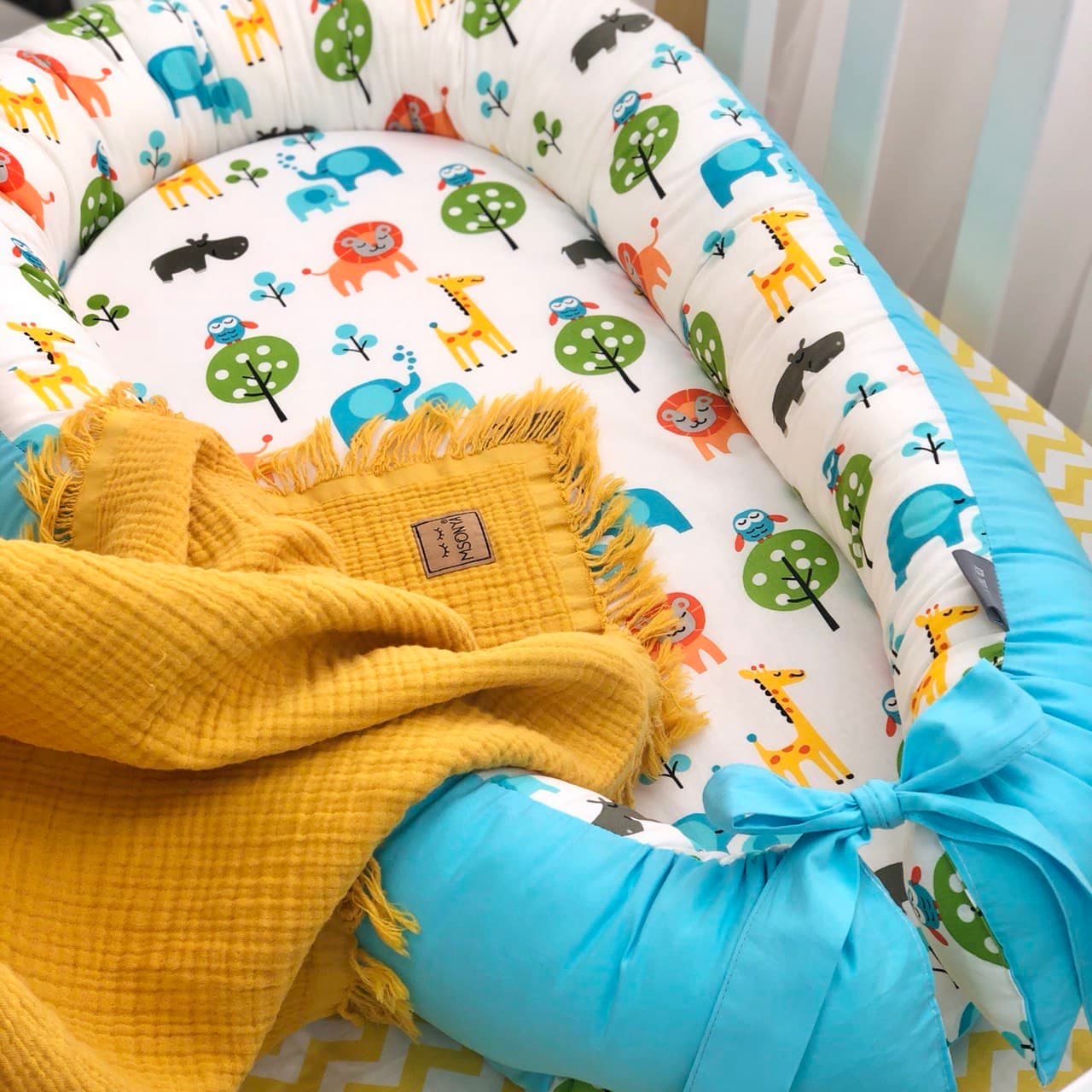 Кокон Маленька Соня Baby Design Premium Сафарі 50194543