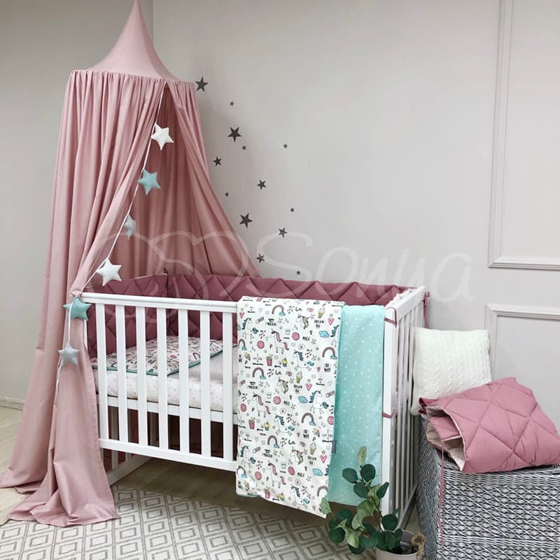 Постельный комплект Маленькая Соня Baby Mix Единорог 6ед 0291406 Постельный комплект Маленькая Соня Baby Mix Единорог 6ед 0291406