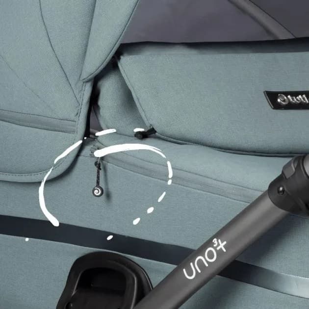 Коляска универсальная 2в1 Tutis Uno3+ Menta 1072143 фото 9