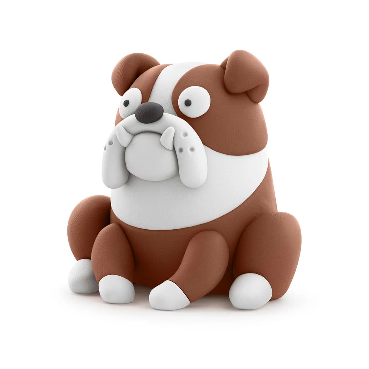 Набір для ліплення Ліпака Собаки-друзяки: Бульдог Гіпно 30148-UA01 фото 3 Набір для ліплення Ліпака Собаки-друзяки: Бульдог Гіпно 30148-UA01 фото 3