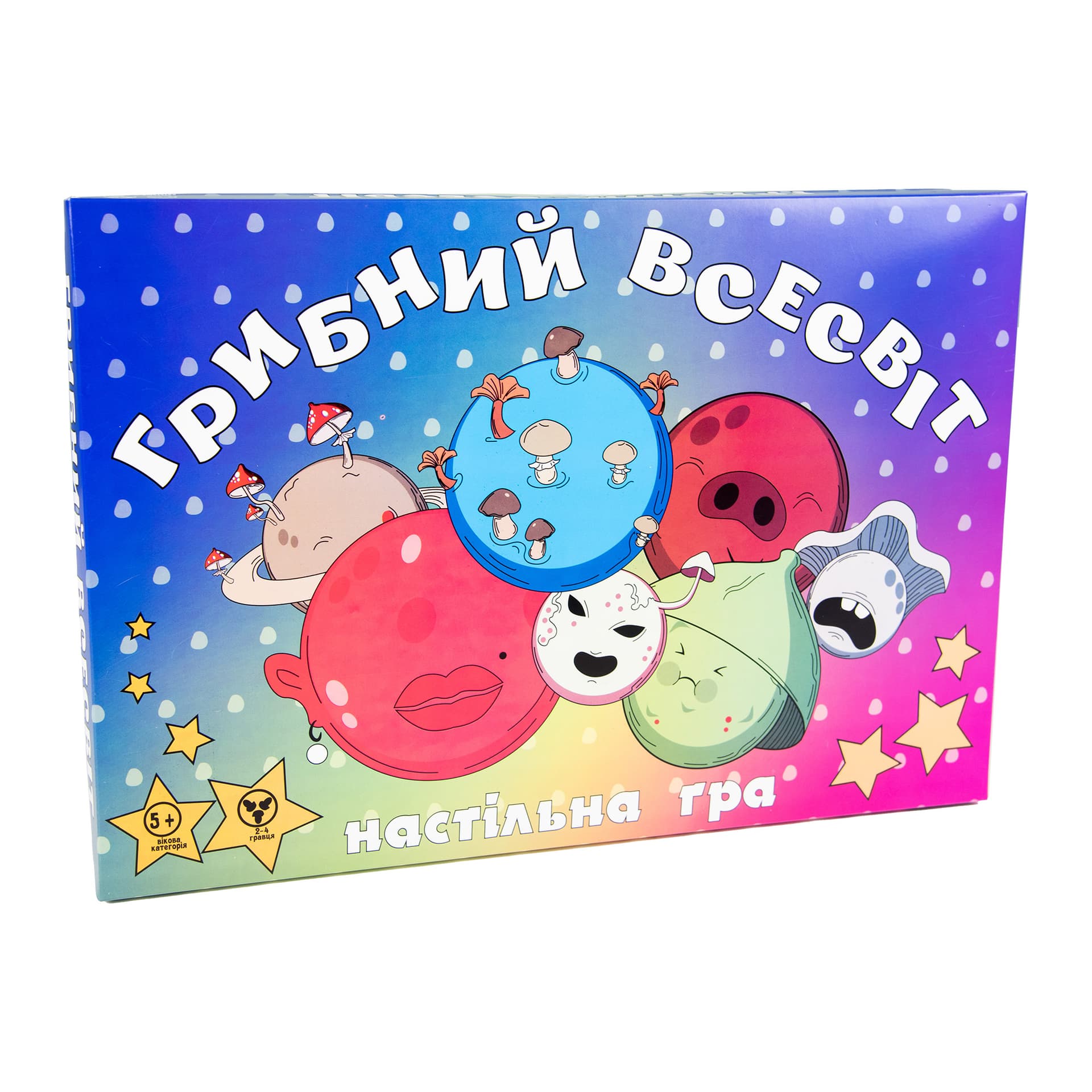 Игра настольная Strateg Грибная вселенная 30337 Игра настольная Strateg Грибная вселенная 30337