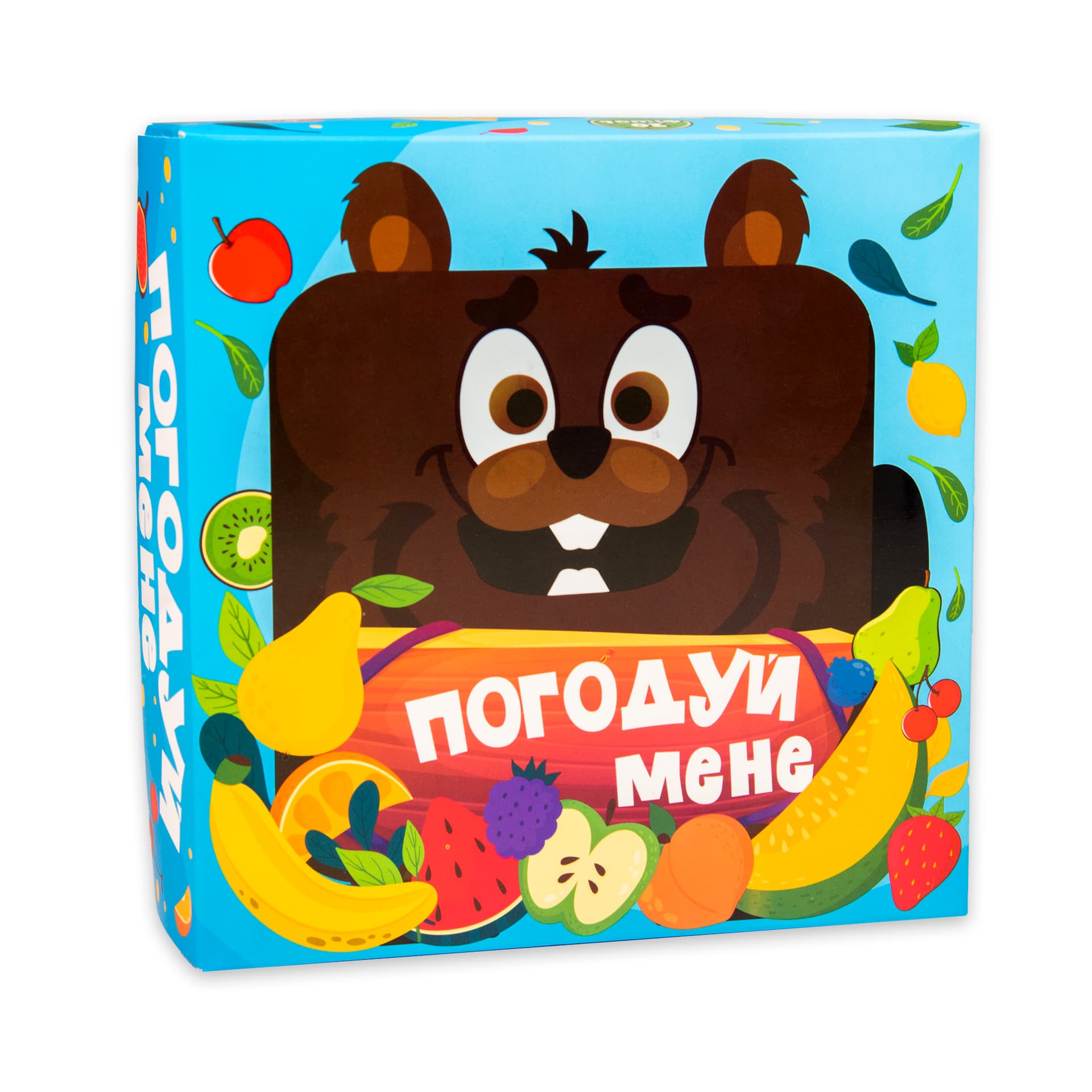 Гра настільна Strateg Погодуй мене - бобер 30378