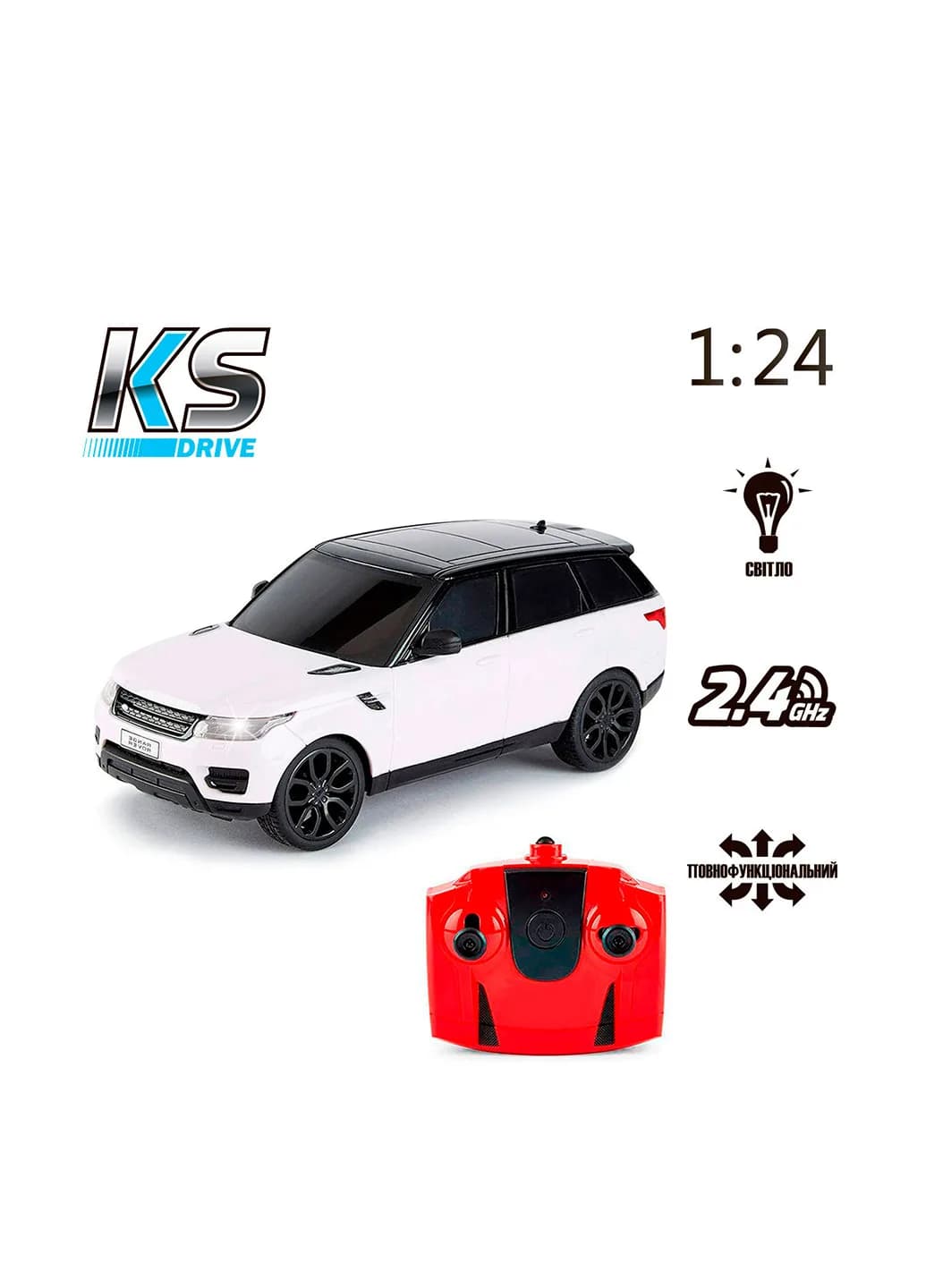 Машина на р/у KS Drive Land Rover Range Rover Sport 1:24 124GRRW фото 9 Машина на р/у KS Drive Land Rover Range Rover Sport 1:24 124GRRW фото 9