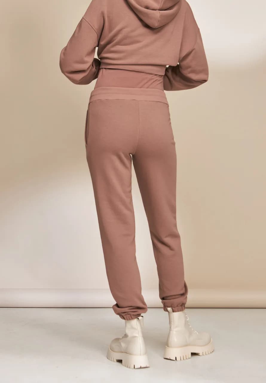 Штаны спортивные S-XL Юла мама BERIT TR-33.012 -коричневый фото 4 Штаны спортивные S-XL Юла мама BERIT TR-33.012 -коричневый фото 4