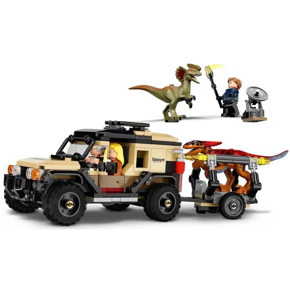Конструктор Lego Jurassic World Перевезення пірораптора та дилофозавра 254дет 76951 фото 3 Конструктор Lego Jurassic World Перевезення пірораптора та дилофозавра 254дет 76951 фото 3