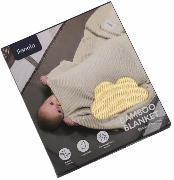 Одеяло Lionelo Bamboo Blanket Yellow Lemon LO-BAMBOO BLANKET YELLOW фото 2