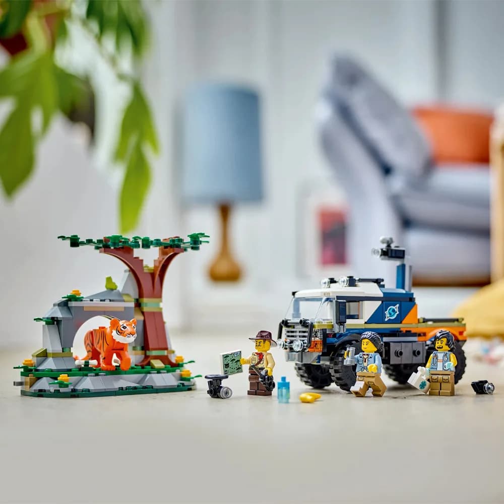 Конструктор Lego City Внедорожник для исследования джунглей 314дет 60426 фото 3
