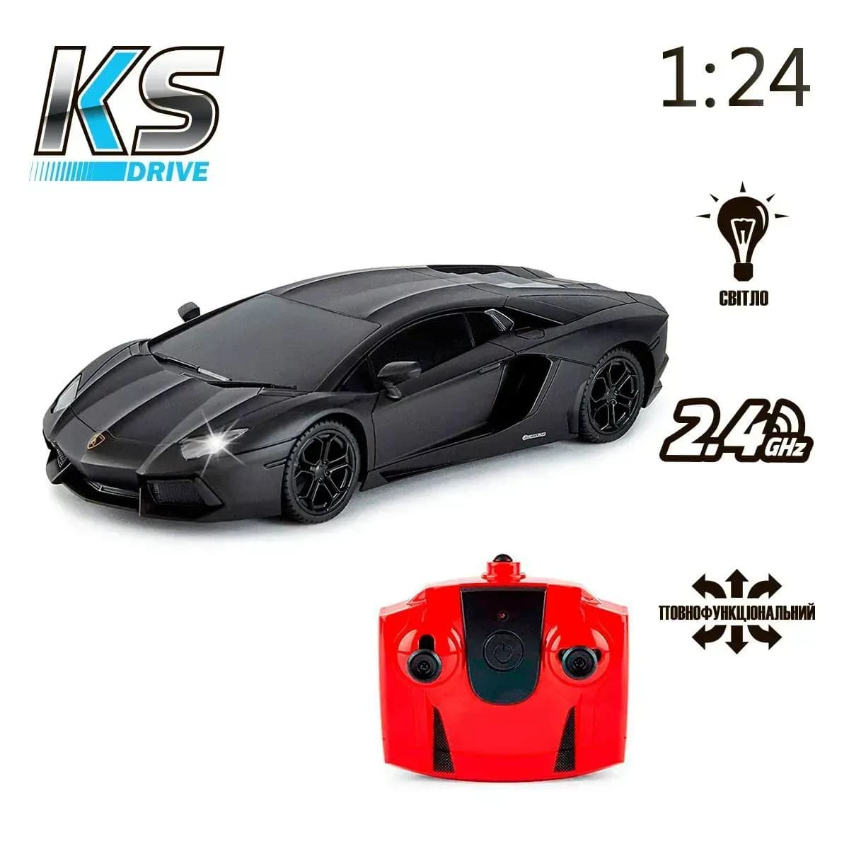 Машина на р/у KS Drive Lamborghini Aventador LP 700-4 124GLBB фото 3 Машина на р/у KS Drive Lamborghini Aventador LP 700-4 124GLBB фото 3