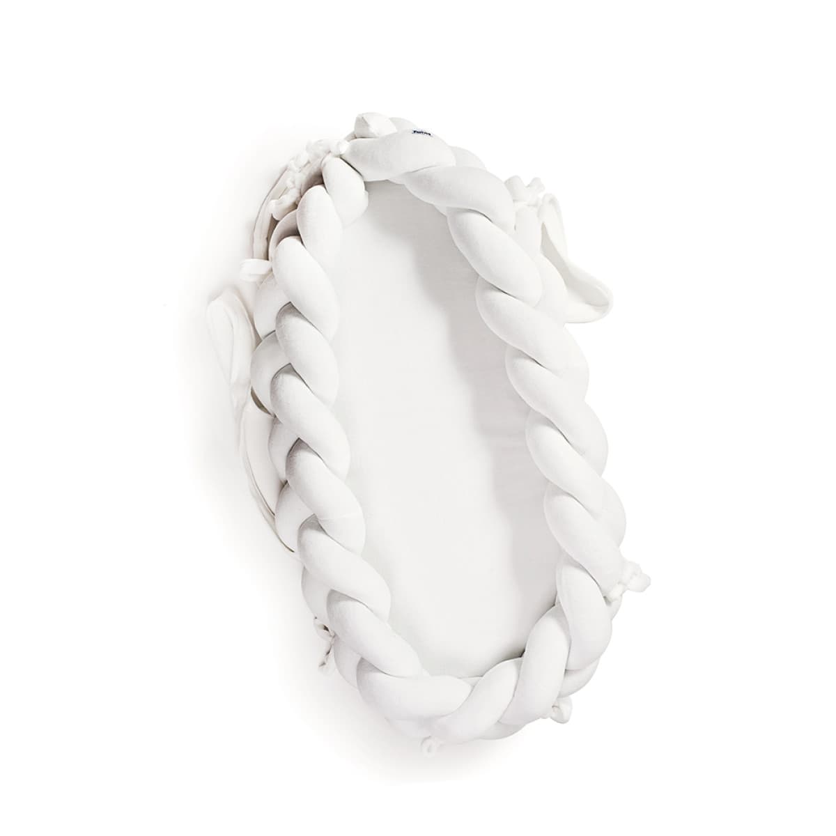 Кокон Twins з косичкою 9064-TMKV-01 White Кокон Twins з косичкою 9064-TMKV-01 White