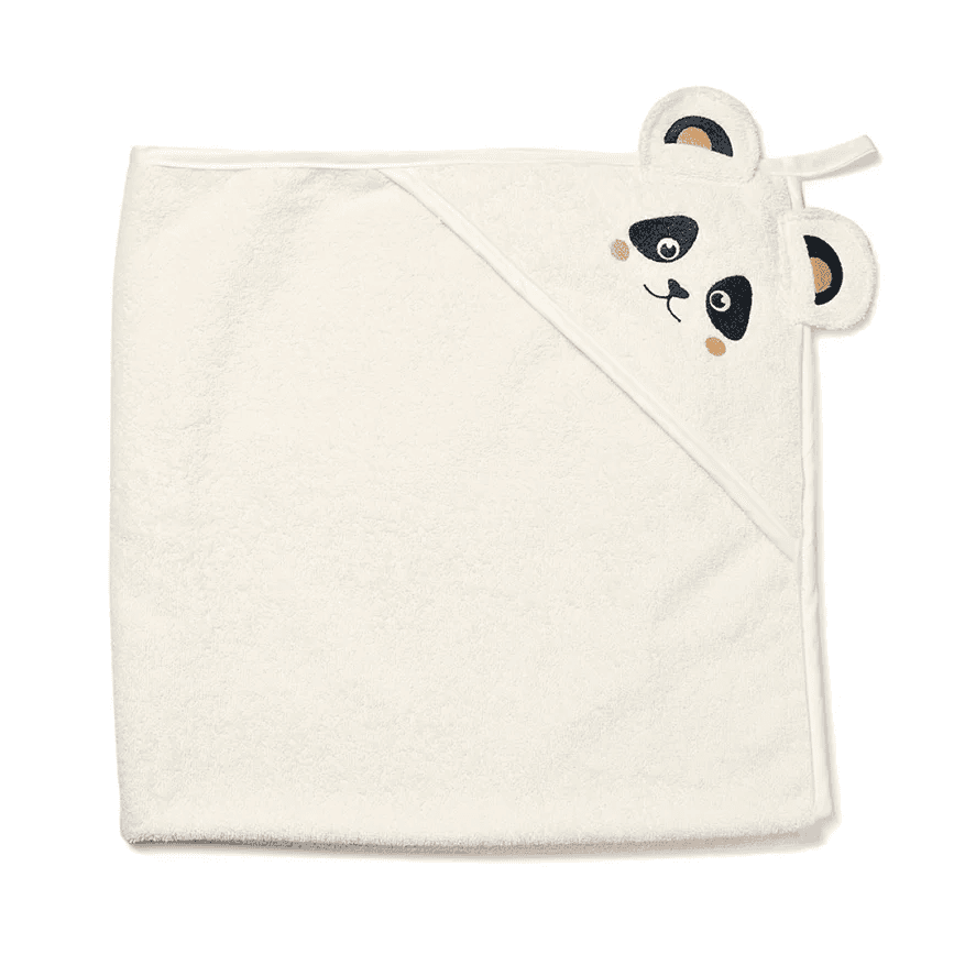 Рушник-куточок для купання Twins Panda beige 1500-TANP-02