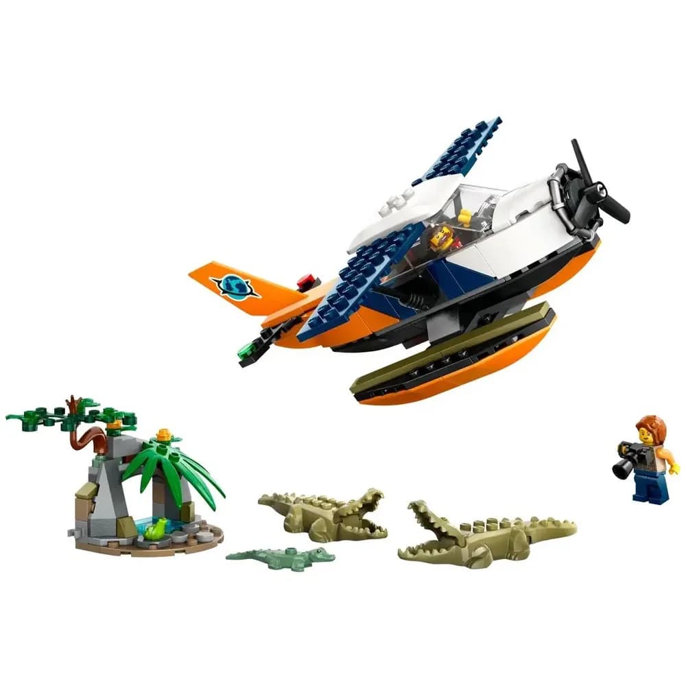 Конструктор Lego City Водный самолет для исследования джунглей 177дет 60425 фото 3 Конструктор Lego City Водный самолет для исследования джунглей 177дет 60425 фото 3