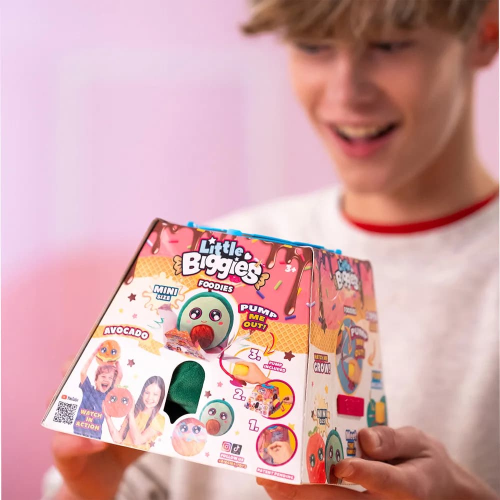 Игрушка интерактивная Biggies Little Foodies Клубника BIG002-ST фото 5