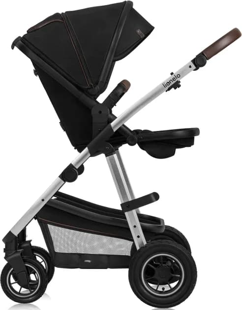 Коляска універсальна 2в1 Lionelo Amber 2 Black Silver LO-AMBER BLACK SILVER (2in1) фото 3 Коляска універсальна 2в1 Lionelo Amber 2 Black Silver LO-AMBER BLACK SILVER (2in1) фото 3