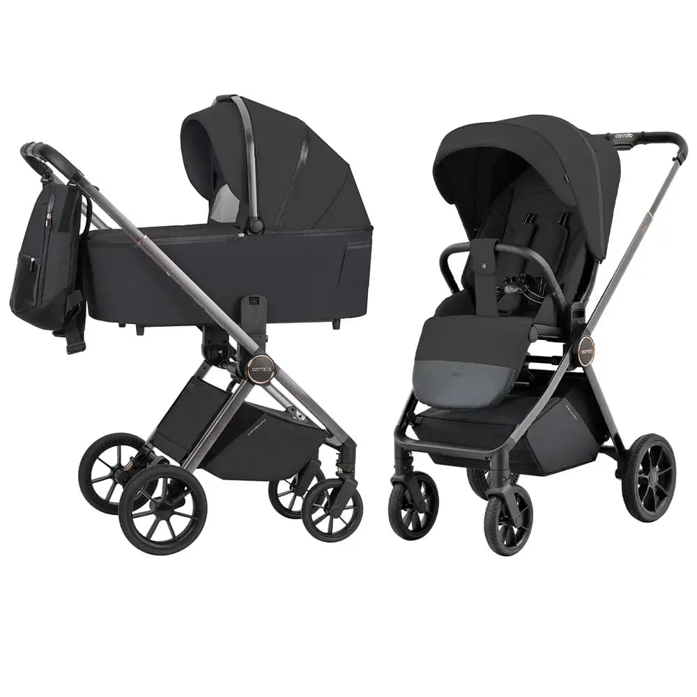Коляска универсальная 2в1 Carrello Ultra CRL-6525 Night Black N.F. фото 2 Коляска универсальная 2в1 Carrello Ultra CRL-6525 Night Black N.F. фото 2