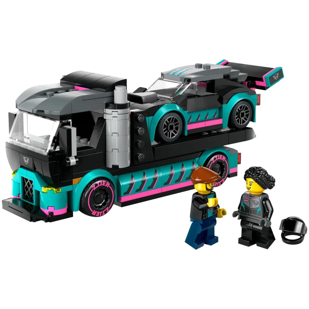 Конструктор Lego City Автомобиль для гонок и автовоз 328дет 60406 фото 2
