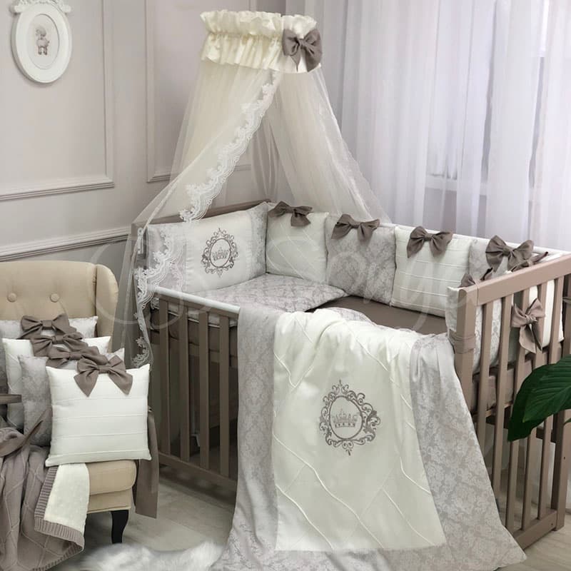 Постільний комплект Маленька Соня Elegance 6од 245420 Какао